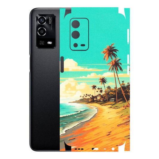 OPPO Phone Skins (All Models) - Miami Beach - Matte Finish (M-136) Oppo A55 4G