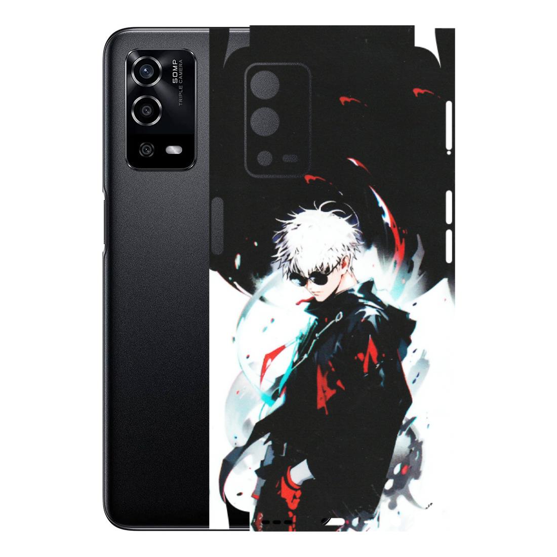 OPPO Phone Skins (All Models) - Gojo Powerful Charater Kaisen Anime - Matte Finish (M-144) Oppo A55 4G