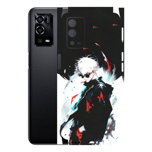 OPPO Phone Skins (All Models) - Gojo Powerful Charater Kaisen Anime - Matte Finish (M-144) Oppo A55 4G