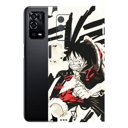 OPPO Phone Skins (All Models) - Monkey D.Luffy Manga Anime - Matte Finish (M-145) Oppo A55 4G