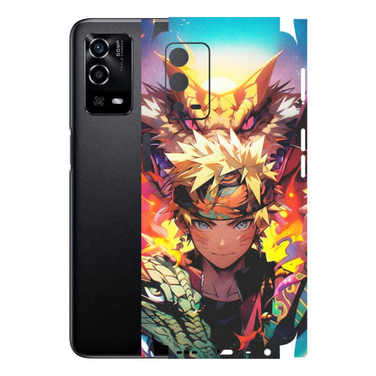 OPPO Phone Skins (All Models) - Angry Naruto Anime - Matte Finish (M-148) Oppo A55 4G