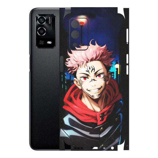 OPPO Phone Skins (All Models) - Yuji Itadori Funny Face Anime - Matte Finish (M-152) Oppo A55 4G