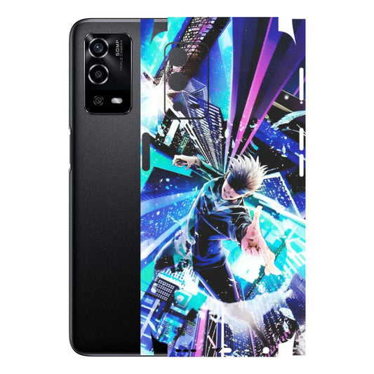 OPPO Phone Skins (All Models) - Manga Action Jujustu Kaisen Anime - Matte Finish (M-155) Oppo A55 4G