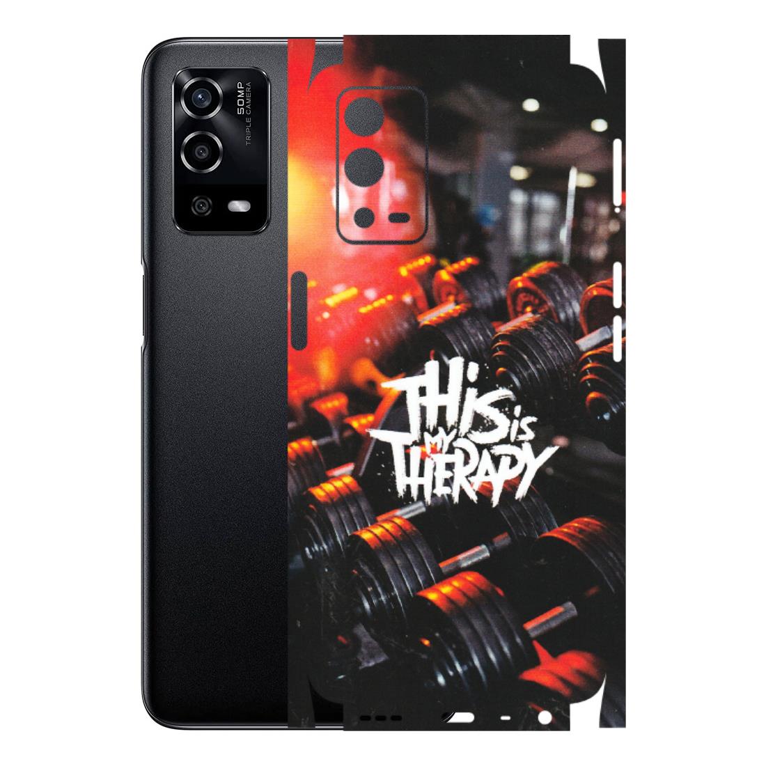 OPPO Phone Skins (All Models) - GYM Lover Therapy - Matte Finish (M-160) Oppo A55 4G