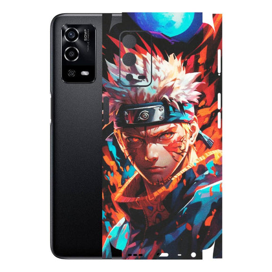 OPPO Phone Skins (All Models) - Anime Ferocious Character - Matte Finish (M-44) Oppo A55 4G