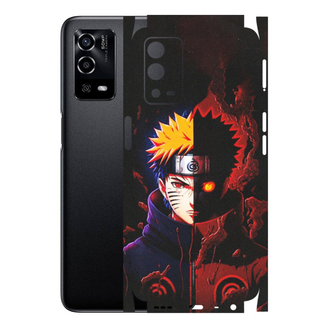 OPPO Phone Skins (All Models) - Naruto X Evil - Matte Finish (M-70) Oppo A55 4G