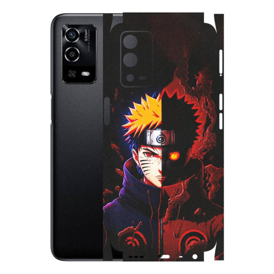 OPPO Phone Skins (All Models) - Naruto X Evil - Matte Finish (M-70) Oppo A55 4G