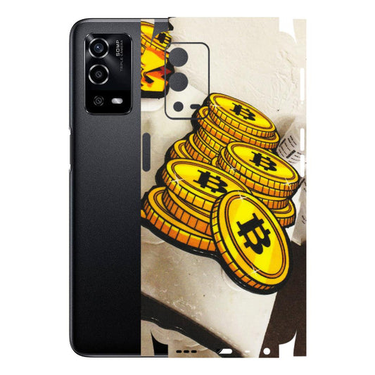 OPPO Phone Skins (All Models) - Billionaire Bitcoin Collection - Matte Finish (M-92) Oppo A55 4G