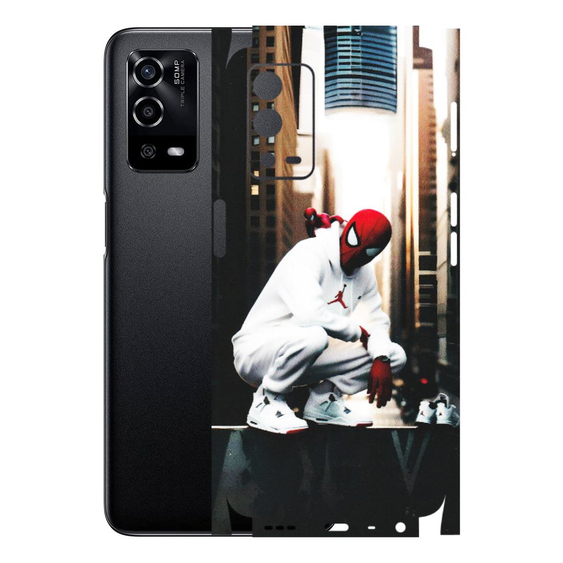 OPPO Phone Skins (All Models) - Sportsman Spider Man - Matte Finish (M-94) Oppo A55 4G
