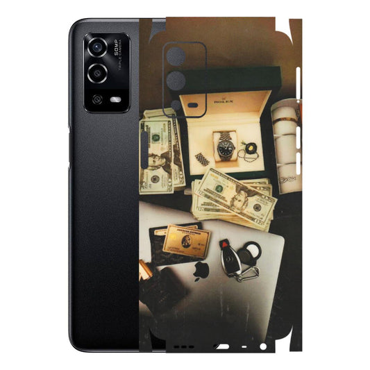 OPPO Phone Skins (All Models) - Luxury Lifestyle - Transparent Finish (T-11) Oppo A55 4G