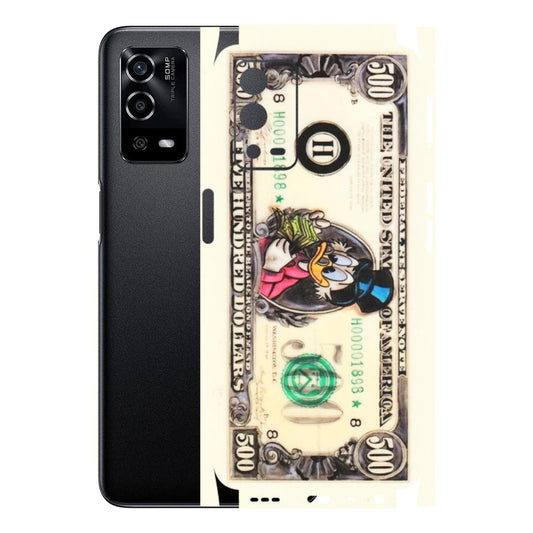 OPPO Phone Skins (All Models) - Five Hundred Dollar Duck - Transparent Finish (T-15) Oppo A55 4G