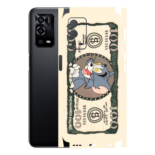 OPPO Phone Skins (All Models) - One Hundred Dollar Tom - Transparent Finish (T-16) Oppo A55 4G