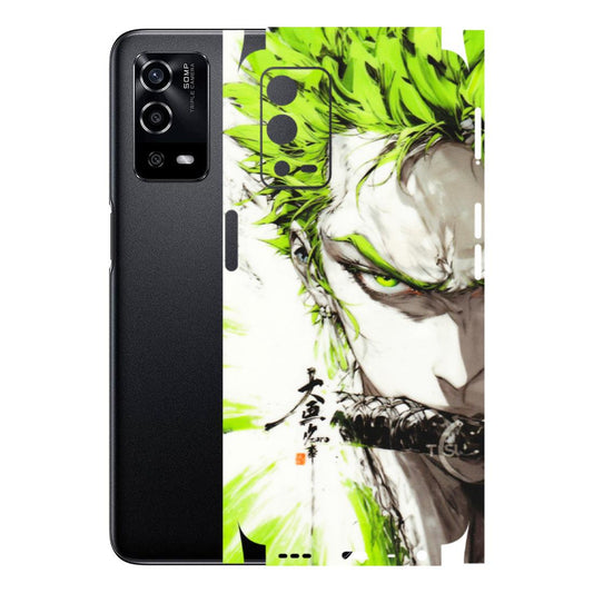 OPPO Phone Skins (All Models) - Roro Taku Anime - Transparent Finish (T-18) Oppo A55 4G
