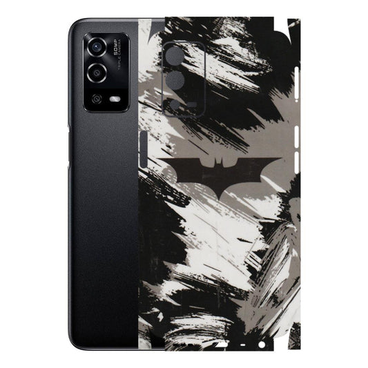 OPPO Phone Skins (All Models) - Batman Fleece DC - Transparent Finish (T-19) Oppo A55 4G