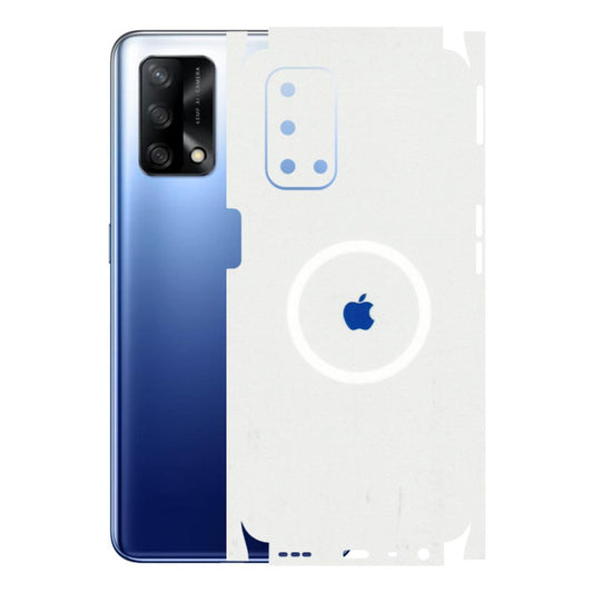 Oppo Phone Skins (All Models) - iPhone Magsafe Logo - 3D Embossed Finish (L-320) Oppo A74 5G