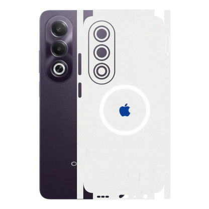 Oppo Phone Skins (All Models) - iPhone Magsafe Logo - 3D Embossed Finish (L-320) Oppo K12X 5G