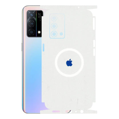 Oppo Phone Skins (All Models) - iPhone Magsafe Logo - 3D Embossed Finish (L-320) Oppo K9 5G