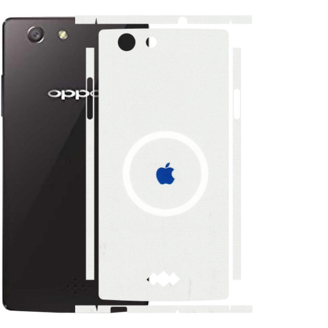 Oppo Phone Skins (All Models) - iPhone Magsafe Logo - 3D Embossed Finish (L-320) Oppo Neo 5