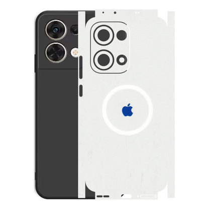 Oppo Phone Skins (All Models) - iPhone Magsafe Logo - 3D Embossed Finish (L-320) Oppo Reno 13 5G