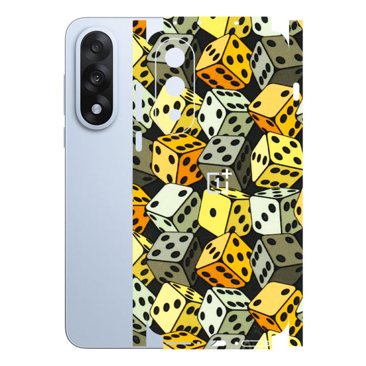 OnePlus Phone Skins (All Models) - Dices Of Life - 3D Embossed Finish - (L-04) OnePlus Nord 5