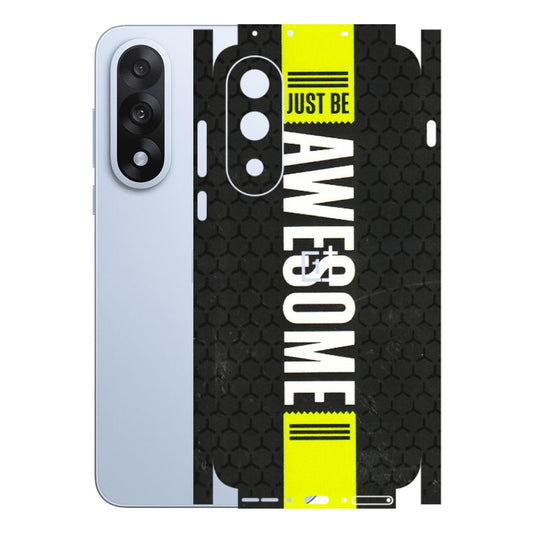 OnePlus Phone Skins (All Models) - Just Be Awesome - 3D Embossed Finish - (L-101) OnePlus Nord 5