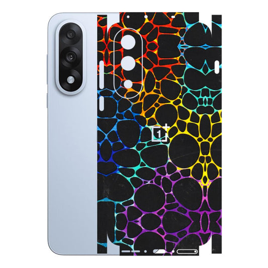 OnePlus Phone Skins (All Models) - Abstract Art MultiColour - 3D Embossed Finish - (L-133) OnePlus Nord 5