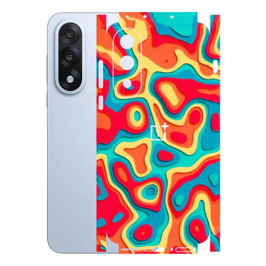 OnePlus Phone Skins (All Models) - Abstract Swirl - 3D Embossed Finish - (L-150) OnePlus Nord 5