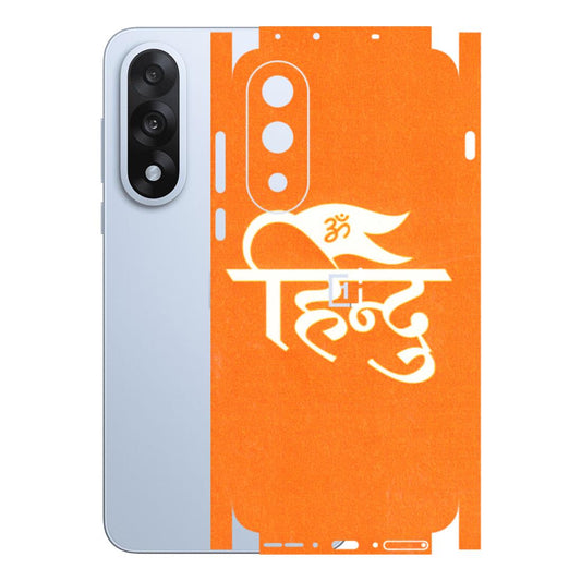 OnePlus Phone Skins (All Models) - Hindu Kesari - 3D Embossed Finish - (L-154) OnePlus Nord 5