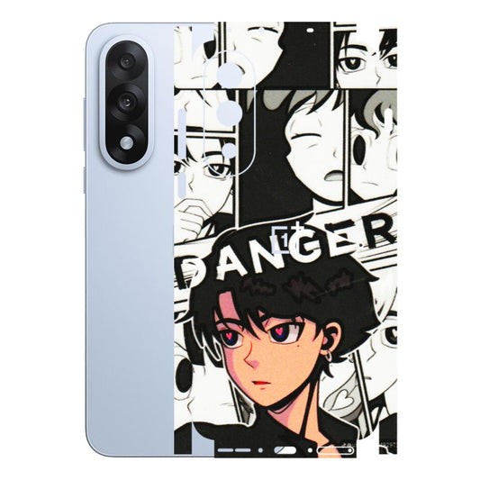 OnePlus Phone Skins (All Models) - Danger Anime - 3D Embossed Finish - (L-155) OnePlus Nord 5