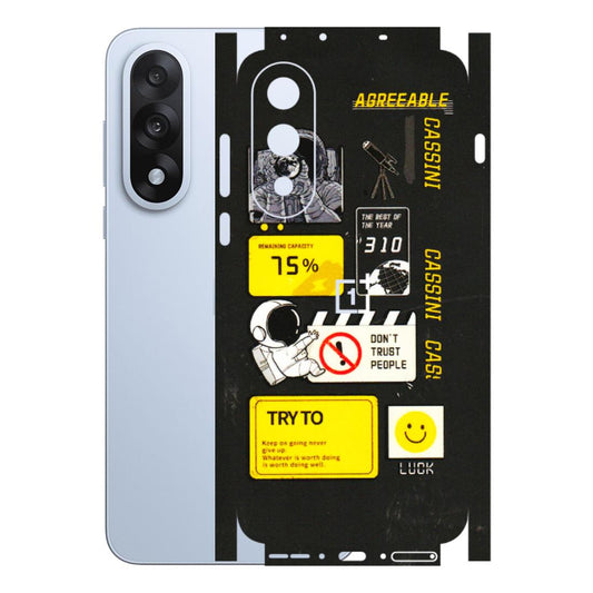 OnePlus Phone Skins (All Models) - Black Cassini - 3D Embossed Finish - (L-161) OnePlus Nord 5