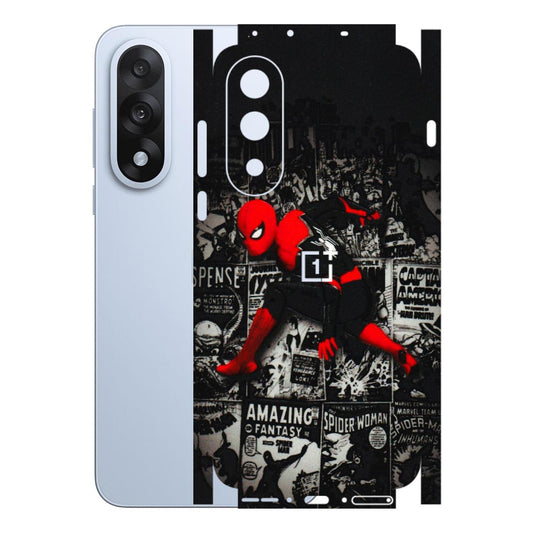 OnePlus Phone Skins (All Models) - SpiderMan New - 3D Embossed Finish - (L-162) OnePlus Nord 5
