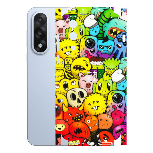 OnePlus Phone Skins (All Models) - Angry Funkies - 3D Embossed Finish - (L-169) OnePlus Nord 5