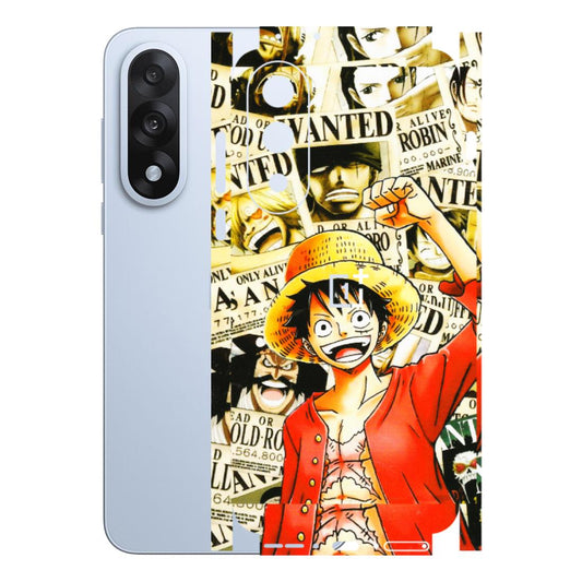 OnePlus Phone Skins (All Models) - Luffy Anime - 3D Embossed Finish - (L-177) OnePlus Nord 5