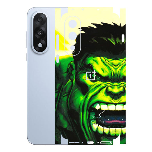 OnePlus Phone Skins (All Models) - Hulk - 3D Embossed Finish - (L-180) OnePlus Nord 5
