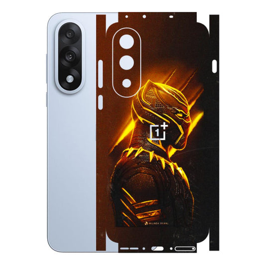 OnePlus Phone Skins (All Models) - Gold Black Panther - 3D Embossed Finish - (L-181) OnePlus Nord 5
