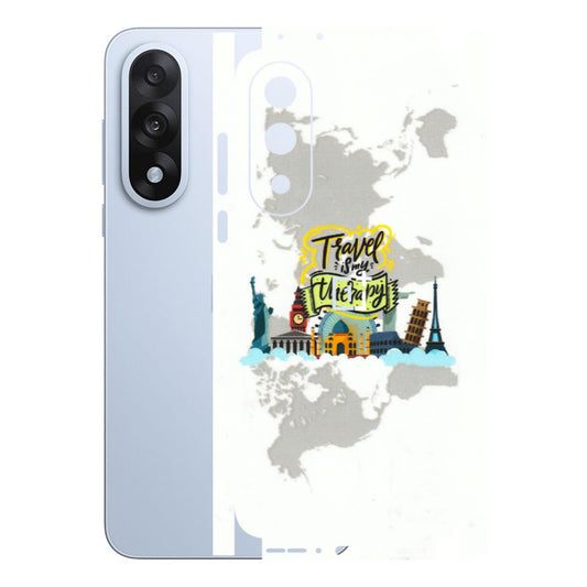 OnePlus Phone Skins (All Models) - Travel Therapy - 3D Embossed Finish - (L-199) OnePlus Nord 5