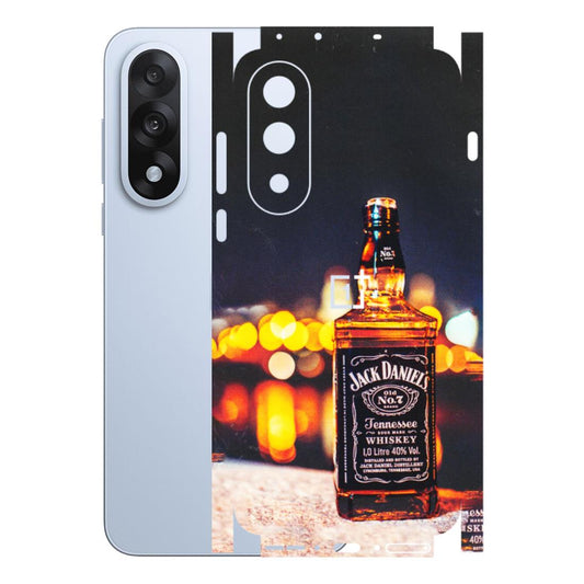 OnePlus Phone Skins (All Models) - JD Whiskey Bottle - 3D Embossed Finish - (L-20) OnePlus Nord 5