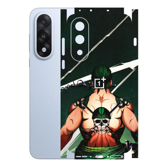 OnePlus Phone Skins (All Models) - Zoro Anime - 3D Embossed Finish - (L-23) OnePlus Nord 5