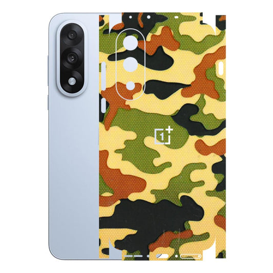 OnePlus Phone Skins (All Models) - Indian Military - 3D Embossed Finish - (L-234) OnePlus Nord 5