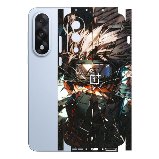 OnePlus Phone Skins (All Models) - Kakashi Shattered Glass Effect - 3D Embossed Finish - (L-237) OnePlus Nord 5
