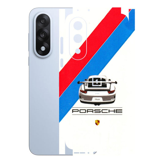 OnePlus Phone Skins (All Models) - Porche Car Sober Logo - 3D Embossed Finish - (L-248) OnePlus Nord 5