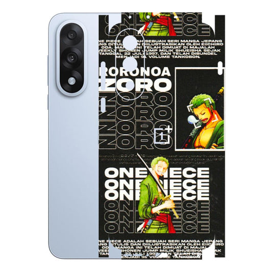 OnePlus Phone Skins (All Models) - One Piece Zoro - 3D Embossed Finish - (L-250) OnePlus Nord 5