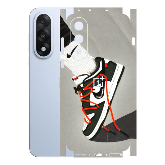 OnePlus Phone Skins (All Models) - New Grey Sneaker - 3D Embossed Finish - (L-261) OnePlus Nord 5