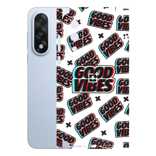 OnePlus Phone Skins (All Models) - Good Vibes - 3D Embossed Finish - (L-282) OnePlus Nord 5