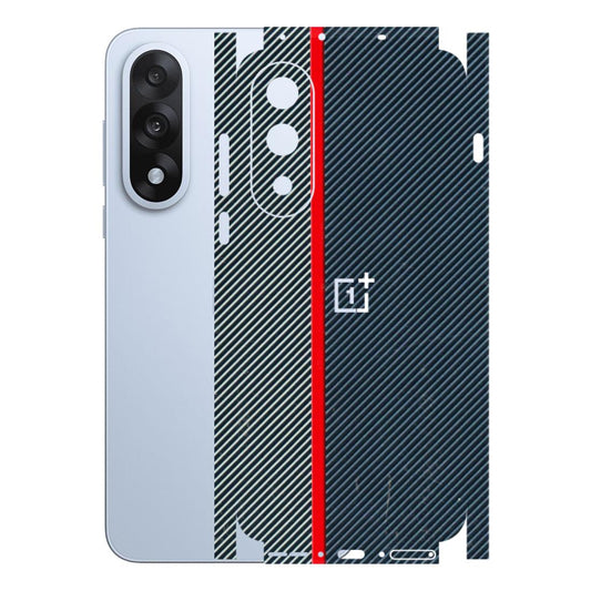 OnePlus Phone Skins (All Models) - Blue Sober Lines - 3D Embossed Finish - (L-305) OnePlus Nord 5