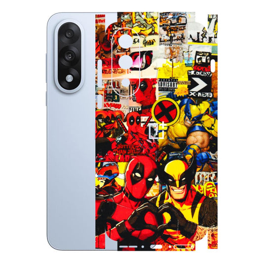 OnePlus Phone Skins (All Models) - Spidy Wolverine - 3D Embossed Finish - (L-310) OnePlus Nord 5