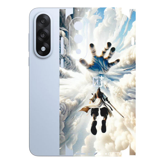 OnePlus Phone Skins (All Models) - Big Hand With Monkey King - 3D Embossed Finish - (L-323) OnePlus Nord 5
