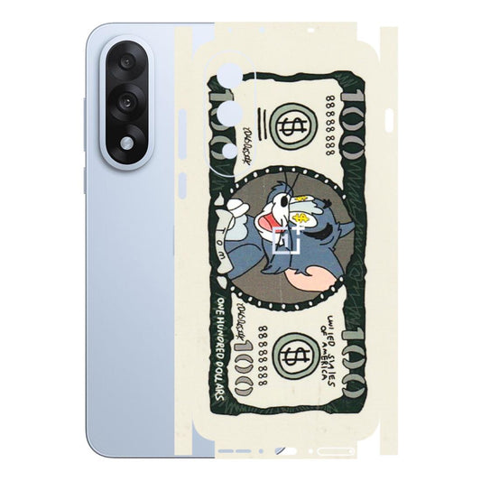 OnePlus Phone Skins (All Models) - Tom Hundred Dollar - 3D Embossed Finish - (L-324) OnePlus Nord 5