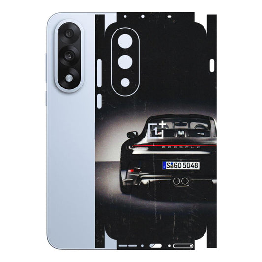 OnePlus Phone Skins (All Models) - New Black Porsche GT3 - 3D Embossed Finish - (L-327) OnePlus Nord 5