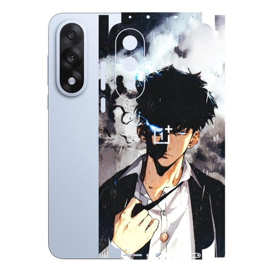 OnePlus Phone Skins (All Models) - Sung Jinwoo Manhwa Anime - 3D Embossed Finish - (L-328) OnePlus Nord 5